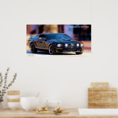 "69 BOSS 429 MUSTANG POSTER (Keuken)