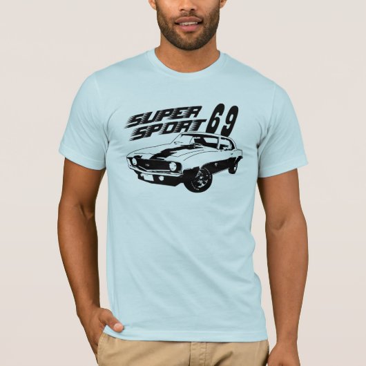 69 Camaro SS Graphic T Shirt (Voorkant)