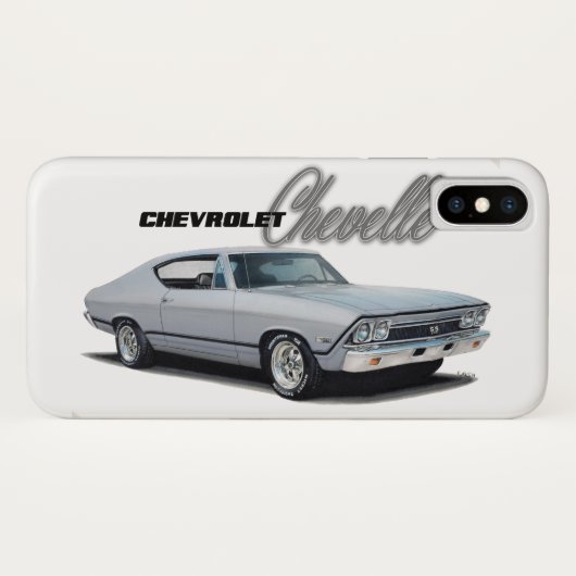 69 Chevelle Case-Mate iPhone Case (Achterkant (horizontaal))