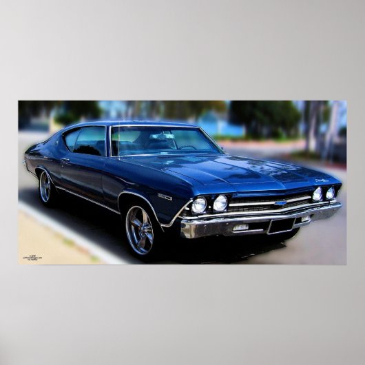 "69 CHEVELLE POSTER (Voorkant)