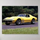 69 Covette Stingray Poster (Voorkant)