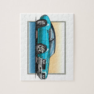 69 Cutlass Blauwgroen blauw Legpuzzel