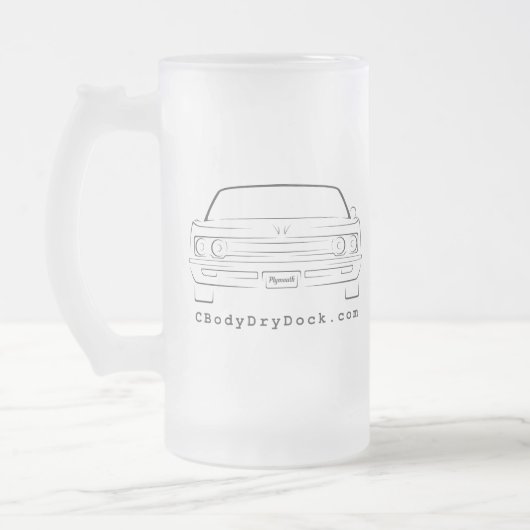 69 Fury Matglas Bierpul (Links)