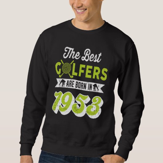 69 jaar oud Golfer Golfing Golf 1953 69th Birthday Trui (Voorkant)