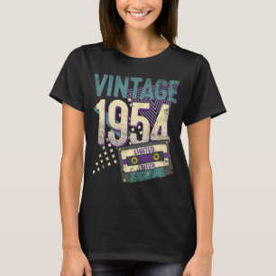 69 jaar oude Vintage 1954 69e verjaardag T-shirt