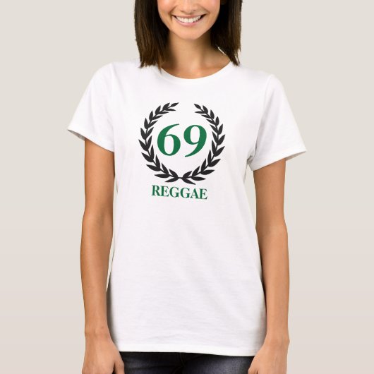 69 REGGAE - Laurel - Byrd T-shirt (Voorkant)