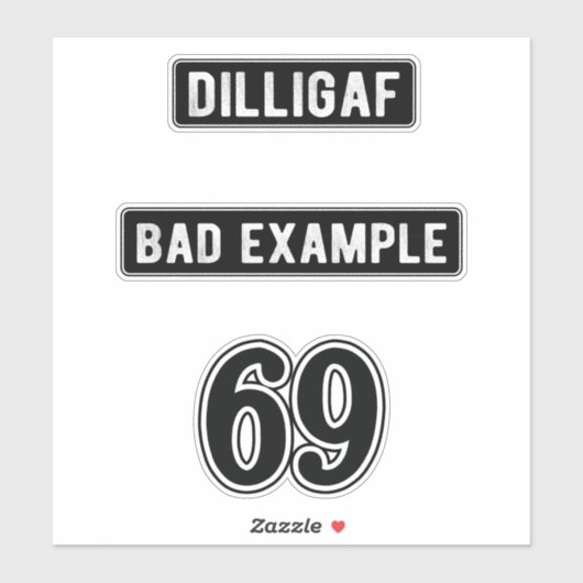 69 stickerpakketten voor helmen sticker (Vel)