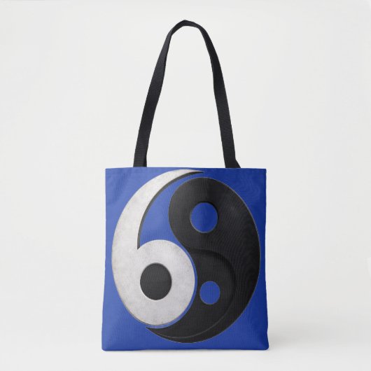 69 Yin Yang Symbool Ontwerp Tote Bag (Voorkant)