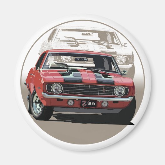 69 Z/28 MAGNEET (Voorkant)