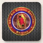 69e brigade voor de artillerie "Team of Winner" Bier Onderzetter (Voorkant)