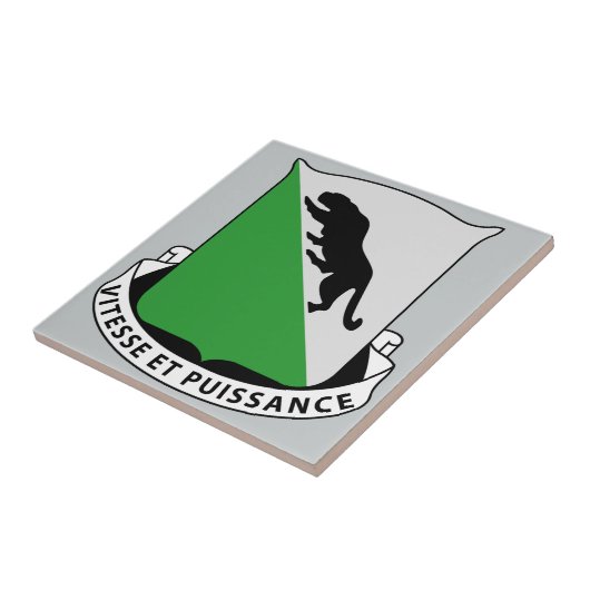 69e gepantserd regime tegeltje (Zijkant)