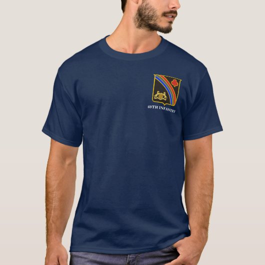 69e infanteriekamer - 27e brigadegevechtsteam t-shirt (Voorkant)