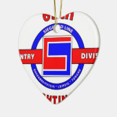 69E INFANTRY DIVISION "THE FIGHTING 69TH" KERAMISCH ORNAMENT (Links)