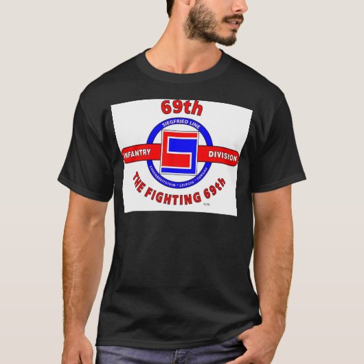 69E INFANTRY DIVISION "THE FIGHTING 69TH" T-SHIRT (Voorkant)