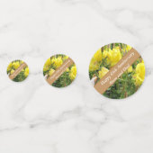 69e Jubileum bewerkbare avondprimrose Confetti (Voorkanten)