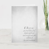 69e Jubileum op Vignette Texture Card Kaart (Voorkant)