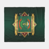 69e New York vrijwilliger infanterie Fleece Deken (Voorkant (Horizontaal))