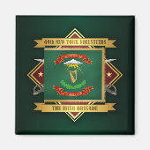 69e New York vrijwilliger infanterie Magneet (Voorkant)