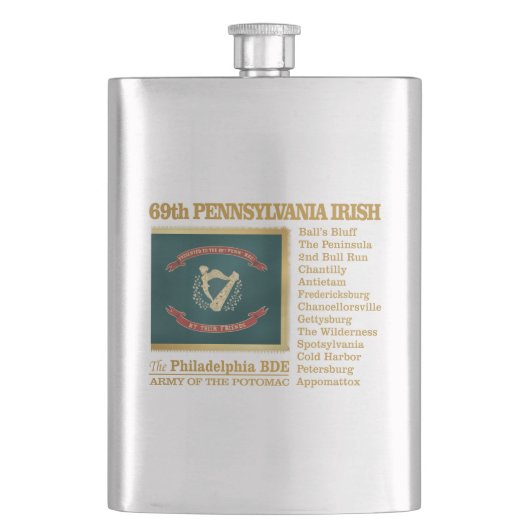 69e Pennsylvania Irish (BH) Heupfles (Voorkant)