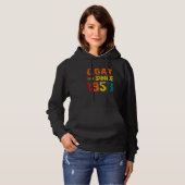 69e verjaardag 69 jaar oude geit sinds 1953 hoodie (Voorkant volledig)
