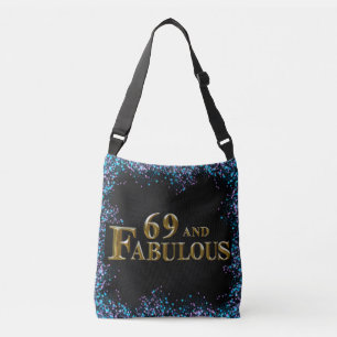 69e verjaardag crossbody tas