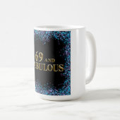69e verjaardag koffiemok (Voorkant rechts)