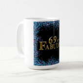 69e verjaardag koffiemok (Voorkant links)
