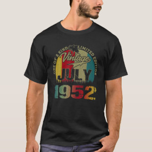 69e verjaardag schetst 69 jaar oude retroflector i t-shirt