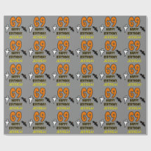 69e verjaardag: Spooky Halloween Thema, aangepaste