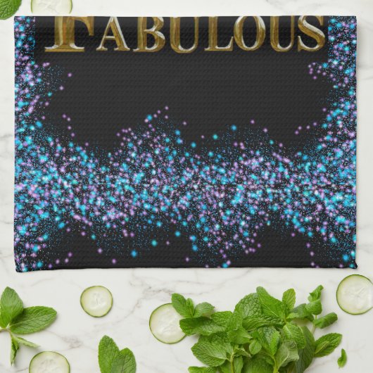 69e verjaardag theedoek (Gevouwen)