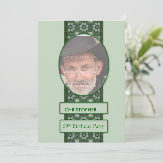 69e verjaardag van de uitnodiging van de Partij va (Staand voorkant)