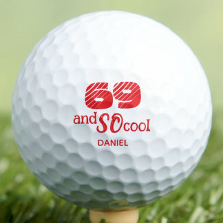 69e verjaardag Zo cool aangepast golfer cadeau Golfballen