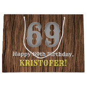 69ste verjaardag: Country Western geïnspireerd uit Groot Cadeauzakje (Voorkant)
