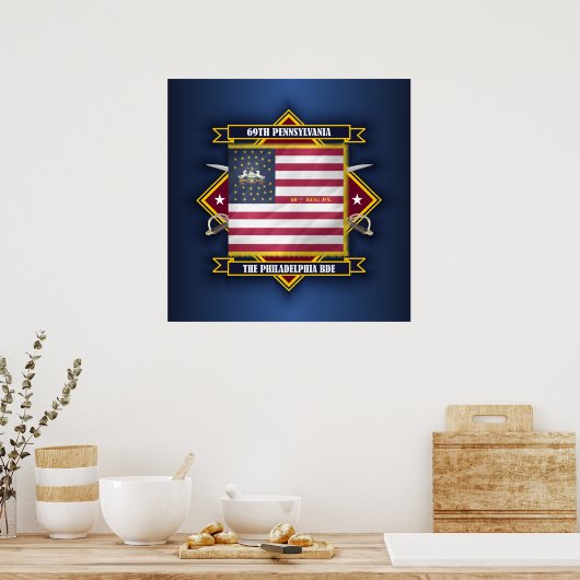 69th Pennsylvania Infantry Poster (Keuken)
