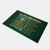 69th Regiment, Ierse Brigade (BH) Deurmat (Schuin)