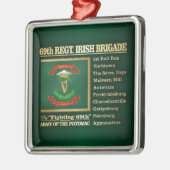 69th Regiment, Ierse Brigade (BH) Metalen Ornament (Links)