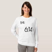 6:14 Hoodie T-shirt (Voorkant volledig)