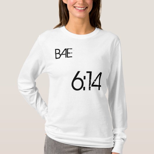 6:14 Hoodie T-shirt (Voorkant)