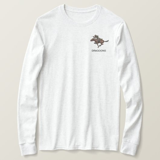 6-1 CAV Shirt met lange hoes (Design voorkant)