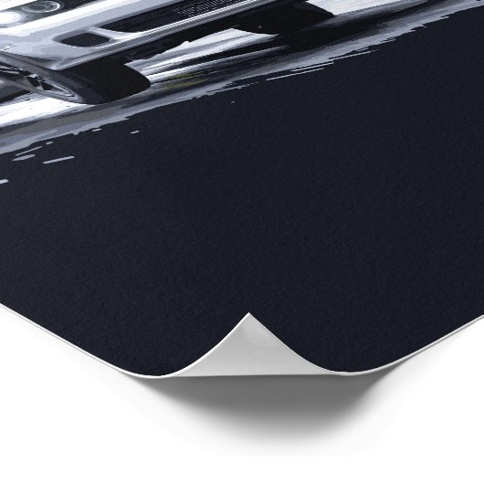 6.2L LANCEERBESTURING HELLCAT DRAG RADIAL REDEYE i Poster (Hoek)