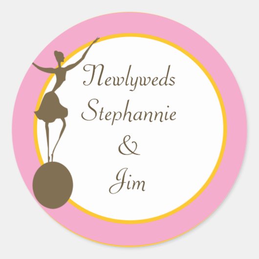 6 - 3"Favor Stickers Carnaval (Voorkant)