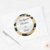 6 - 3"Favor Stickers Geisha (Envelop)