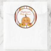 6 - 3" Favor Stickers herfst Herfst pompoen Baby (Tas)