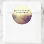 6 - 3"Favor Stickers Sunrise Pathway Walkway Pat (Tas)