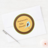 6 - 3" Favoriet Stickers Bos Vrienden Vogel (Envelop)