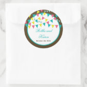 6 - 3 "Favoriet Stickers Liefhebbers Fietscarnaval (Tas)