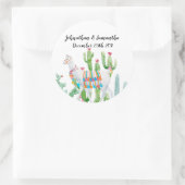 6 - 3" Favoriete Stickers Boho Llama Bohemian Cact (Tas)