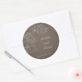 6 - 3" Favoriete Stickers Herfst Bloemen Herfst Gr (Envelop)