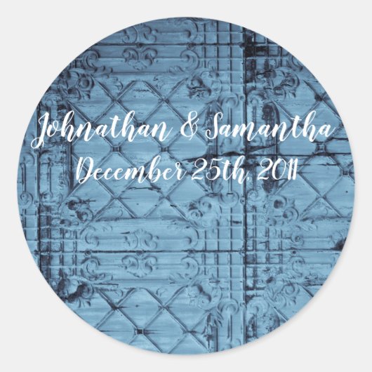 6 - 3 "Favoriete Stickers Rustieke Tin Panel Plafo (Voorkant)