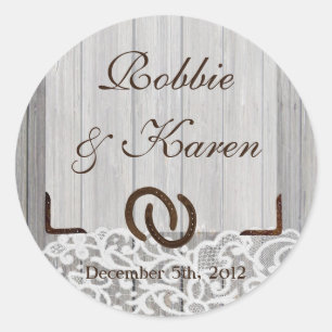 6 - 3" Geef de voorkeur aan Stickers Hoefijzers op